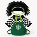 Load image into Gallery viewer, Barista Checkered Set — product detail (white background)