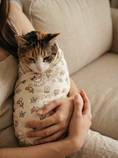 Load image into Gallery viewer, Floral Rabbit Wrap — lifestyle photo