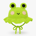 Load image into Gallery viewer, Frog Bucket Hat — product detail (white background)