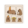 Load image into Gallery viewer, Capybara Comic Wrap — product detail (white background)
