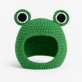Load image into Gallery viewer, Closed Frog Knit Hat — product detail (white background)
