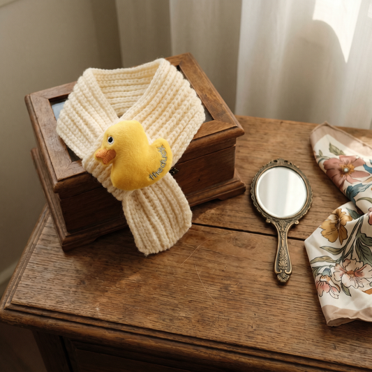 Duck Charm Scarf — lifestyle photo