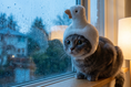 Load image into Gallery viewer, Duck Plush Hood — lifestyle photo
