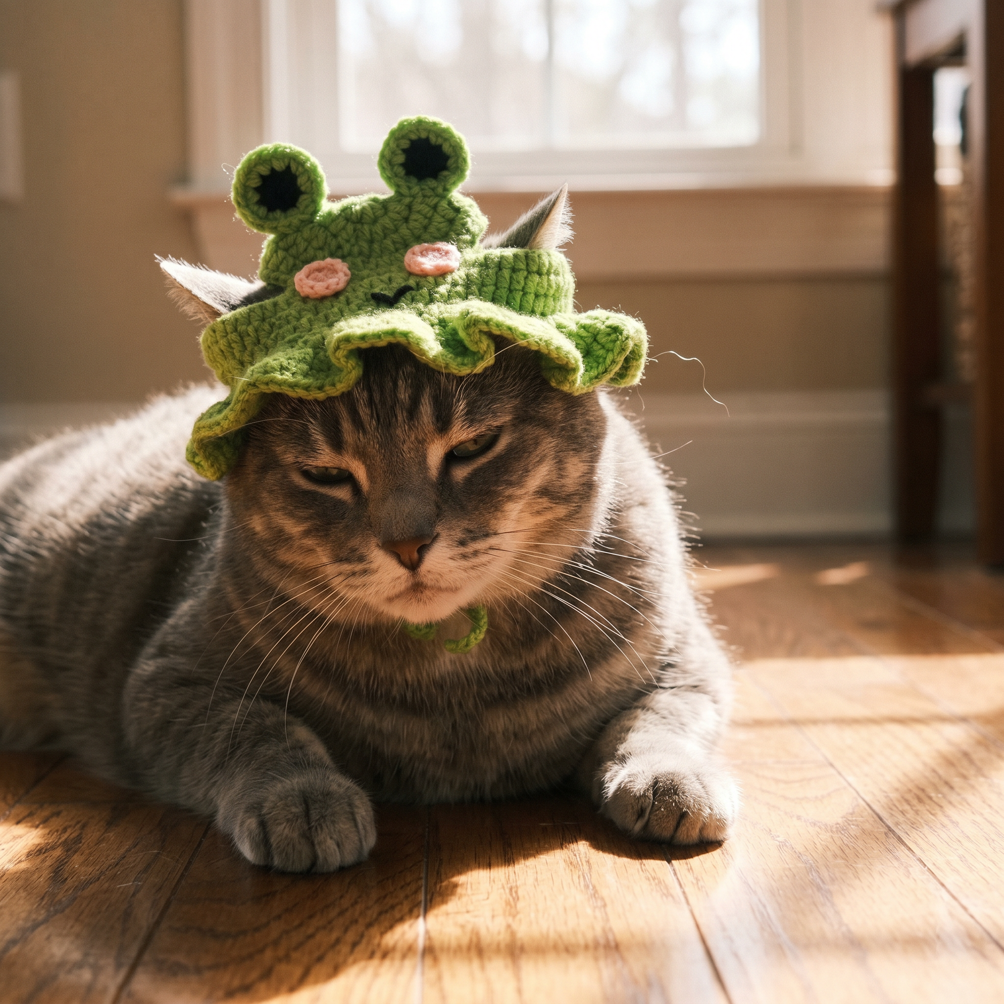 Frog Bucket Hat — lifestyle photo