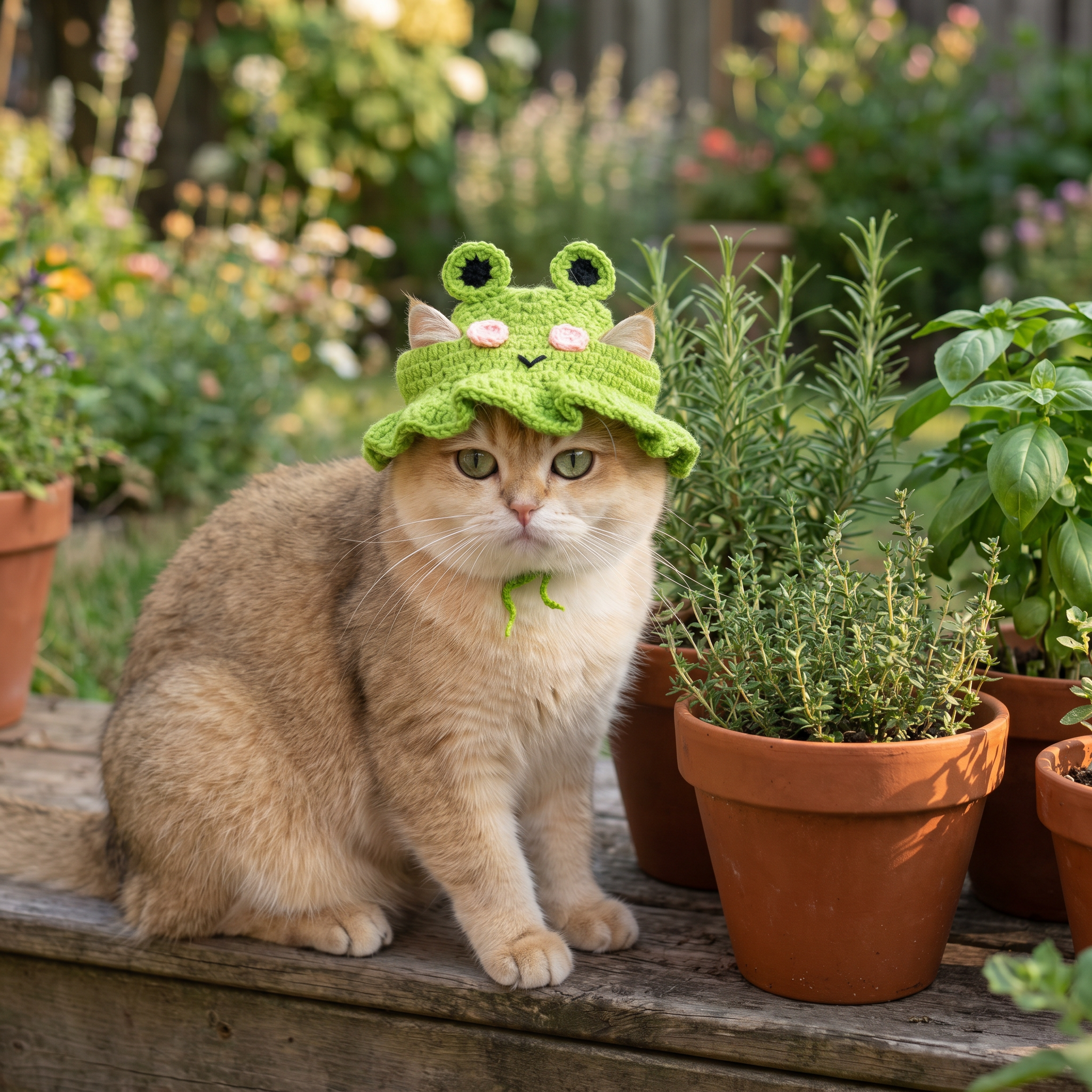 Frog Bucket Hat — lifestyle photo