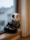 Load image into Gallery viewer, Panda Cape Dress — lifestyle photo
