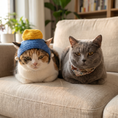Load image into Gallery viewer, Pearl Drop Knit Hat — lifestyle photo

