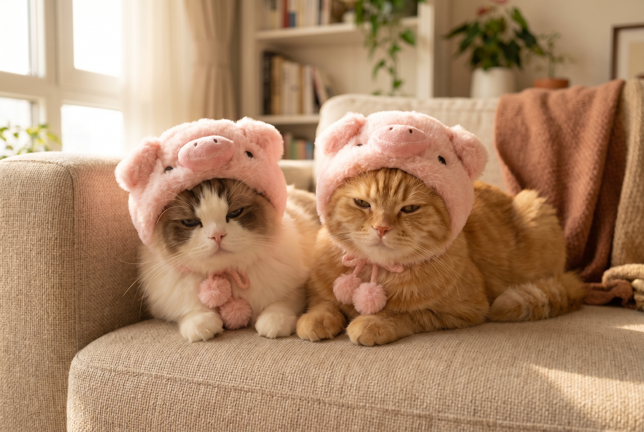Piglet Costume Set — lifestyle photo
